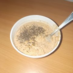 Yummy Chewy overnight oats😋 A picture of Yummy Chewy overnight oats😋.