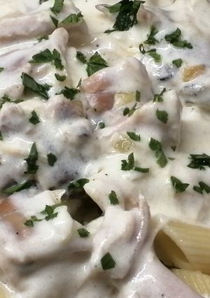 Sajtszószos nyúlhús recept fotója