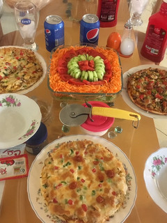 عکسی از دستور پیتزا جوجه