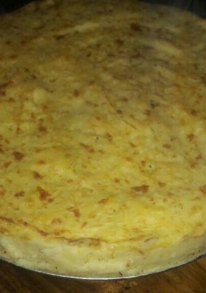 Una foto de Tortilla de puré viejo