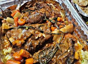 Gambar Slow cooked lamb shank