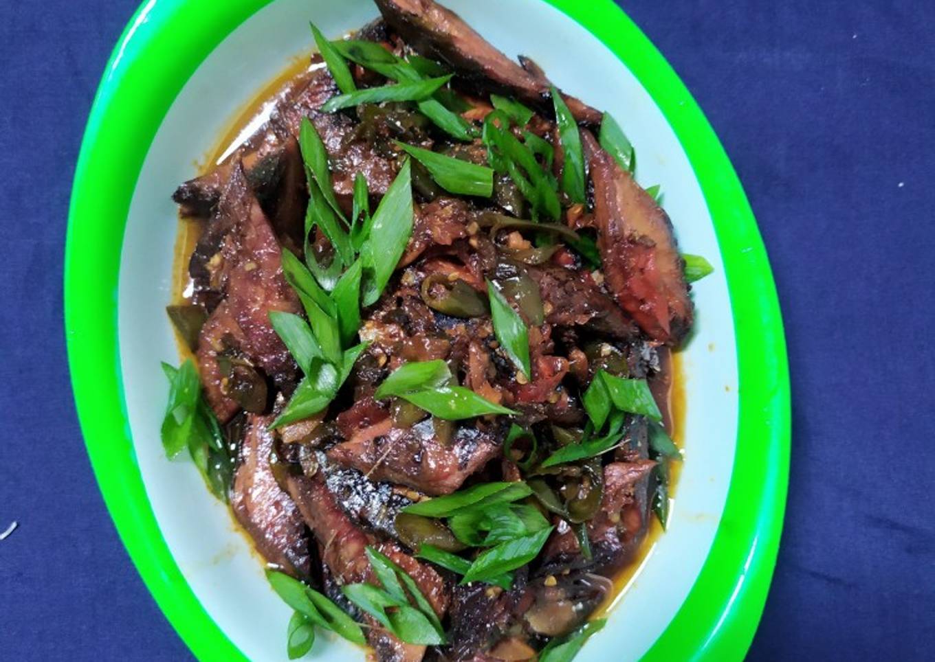 Ikan Tongkol Kecap Pedas Manis
