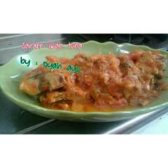 Ikan tuna bumbu balado sueepper pedezz endess রেসিপির প্রধান ছবি