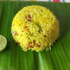 A picture of Lemon Rice.