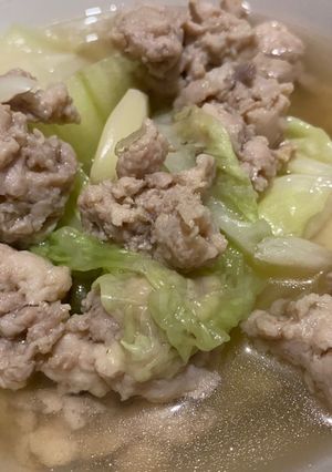 รูปของ แกงจืดอกไก่สับ