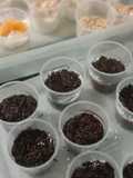 Puding coklat oreo