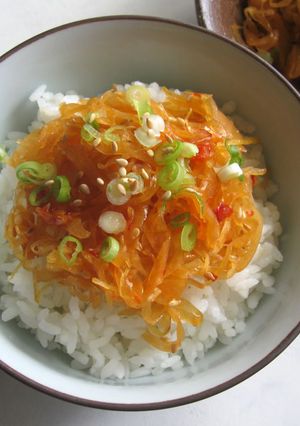 A picture of Asian Flavoured ‘Sauerkraut’.