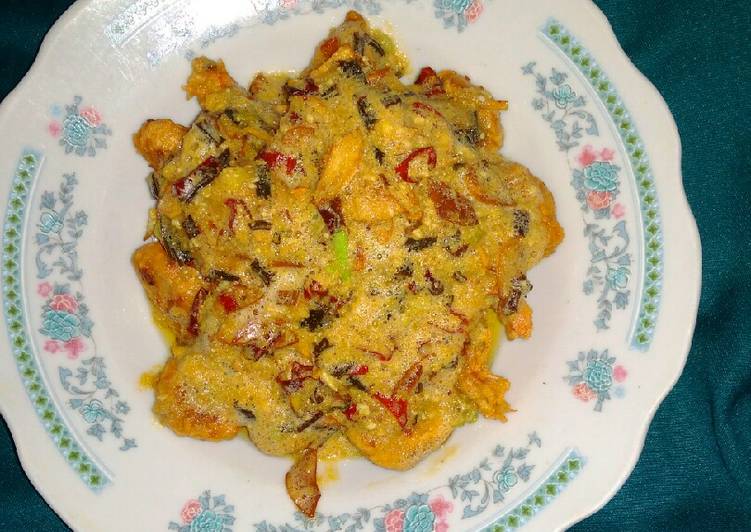 Tempe Saus Telur Asin anak Kosan