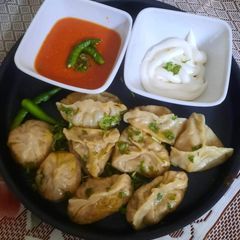 Veg Momo's A picture of Veg Momo's.