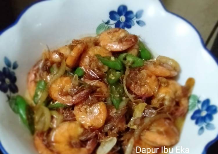 Resep Udang Kecap, Enak