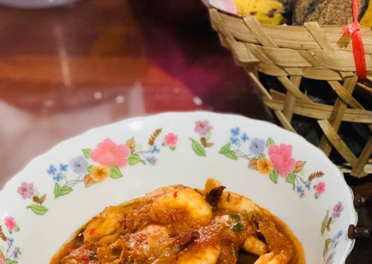 Resep Udang Saos Asam Manis Pedas by #dirumahaja #makandirumah yang Lezat Sekali