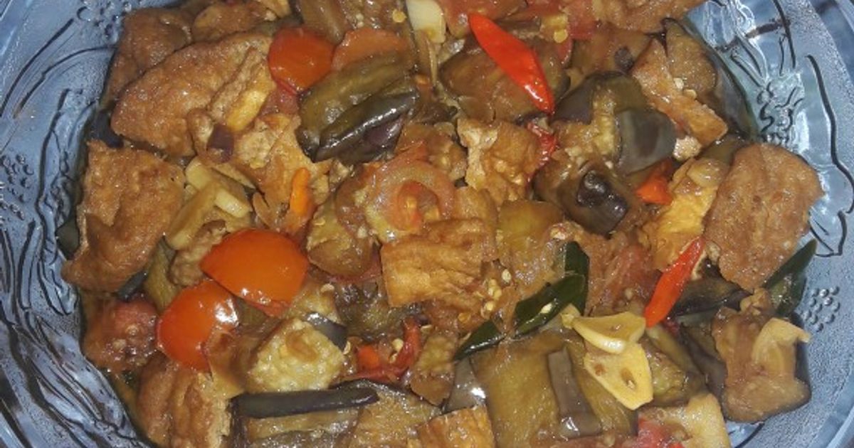 Resep Eseng Terong Dan Tahu oleh Bunda Sasi - Cookpad