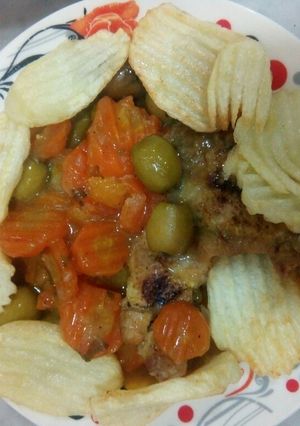 صورة لوصفة طاجين زيتون على طريقتي