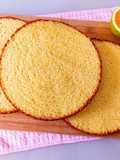 Pão de Ló de Laranja muito fofinho, sem glúten e sem lactose