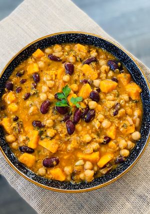 A picture of Lentils and Beans#dinnerideas.