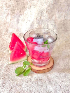 Foto resep Es Semangka Merah Putih