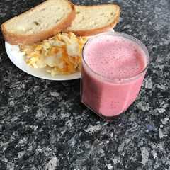 Una foto de Batido de fruta rápido