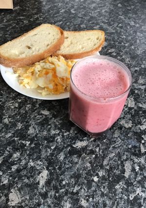 Una foto de Batido de fruta rápido