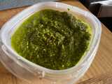 homemade pesto