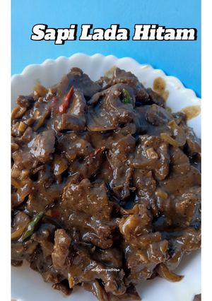 Foto resep Daging sapi lada hitam
