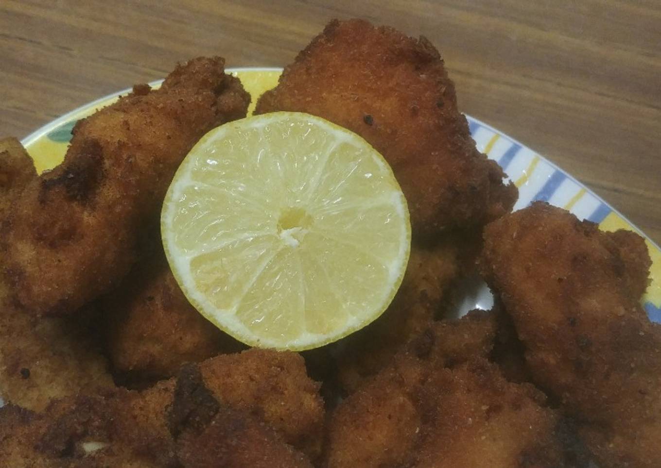 Tiras de pollo al limón 🍋