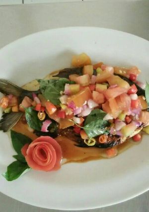 Foto resep Ikan Bakar Sambal Dabu-Dabu