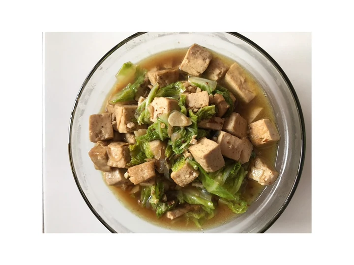 Langkah Mudah untuk Membikin Resep Tumis sawi putih tahu yang Uenak Anti Ribet, Lezat Sekali