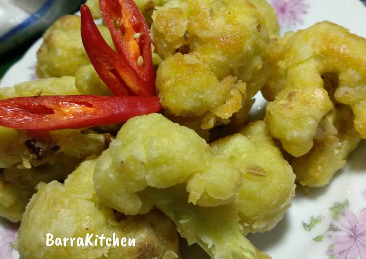 Kembang Kol Goreng Tepung