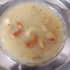 A picture of Paayasam with rice flour.