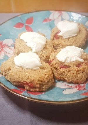 Una foto de Cookies cheesecake