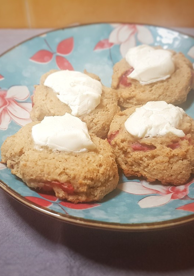 Una foto de Cookies cheesecake