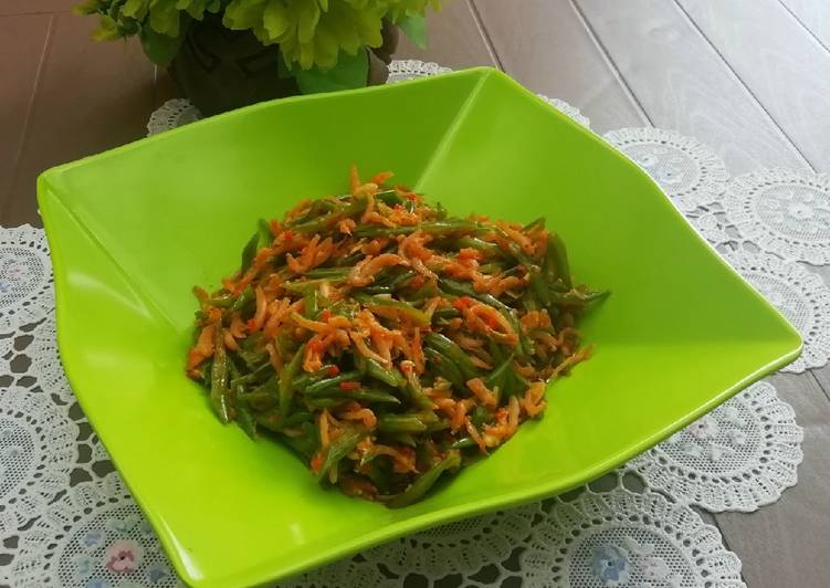 Oseng Buncis Teri Medan 👍