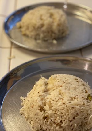 A picture of Jeera rice.