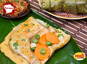 Una foto de Tamal típicocolombiano