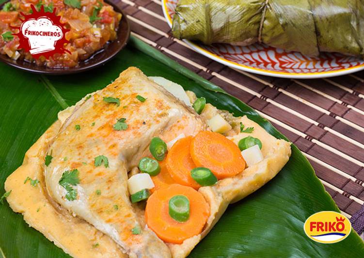Tamal típicocolombiano