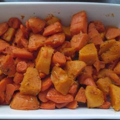 A picture of Roasted vegetables.