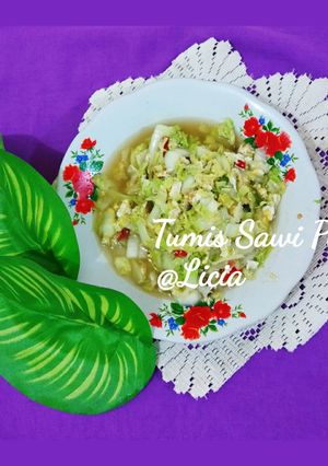 Foto resep Tumis Sawi Putih