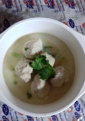 Foto resep Bakso ayam sederhana
