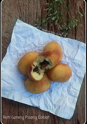 Foto resep DONAT Dengan Metode Water Roux pisang coklat (Teknik Tang Zhong)