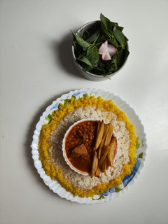 عکسی از دستور خورشت قیمه