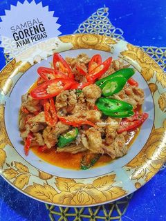 Foto resep Sambal Goreng Ayam Pedas