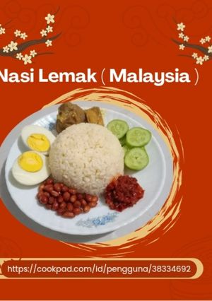Foto resep Nasi Lemak (Malaysia)