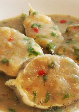 A picture of White soup.