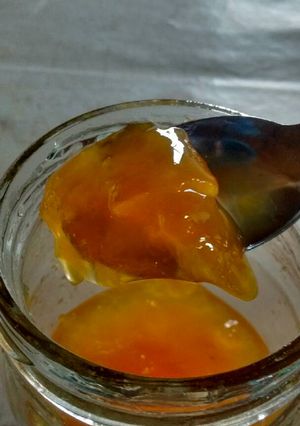 Una foto de Mermelada de durazno rápida y fácil