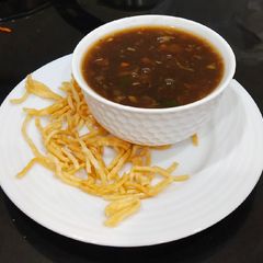 A picture of Veg. Manchaow Soup.