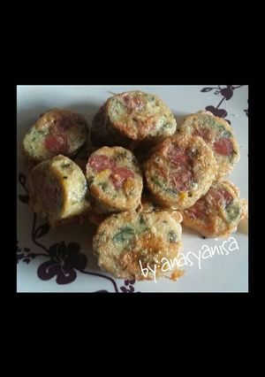 Foto resep Rolade Bayam Sosis Goreng