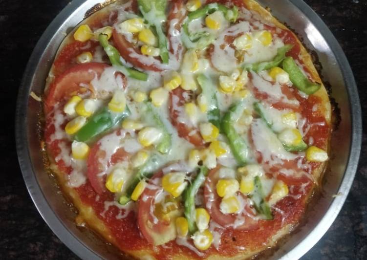 Recipe of Favorite Veg Pizza