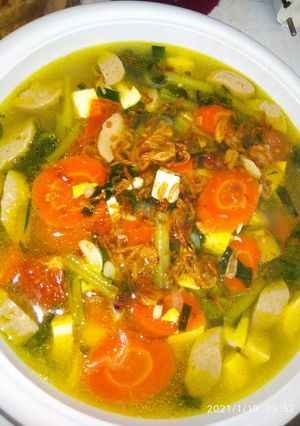 Foto resep Sup tahu bakso