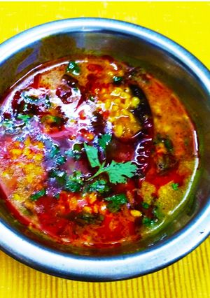 A picture of Moong dal Tadka.