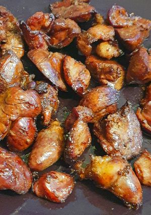 รูปของ เครื่องในไก่ย่าง (หม้อทอด)